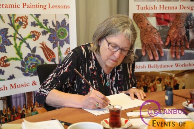 Calligraphy lessons workshops in istanbul