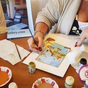 Ottoman Miniature Watercolor Paintings Workshop