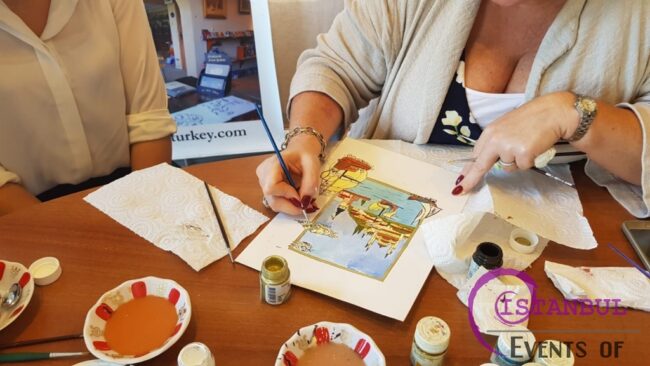 Ottoman Miniature Watercolor Paintings Workshop