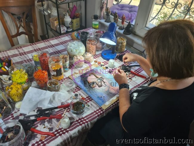 Turkish Mosaic Workshop in Istanbul