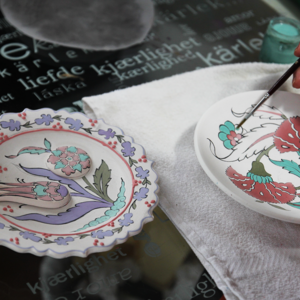 Ottoman Tile Ceramic Cini workshop in istanbul