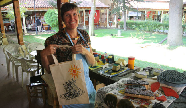 Wood Block Printing and Turkish Textile Designs Workshop