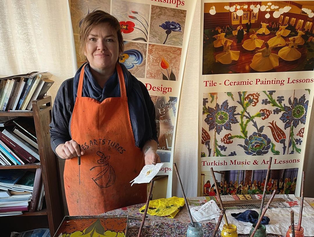 Ebru Paper Marbling Workshop