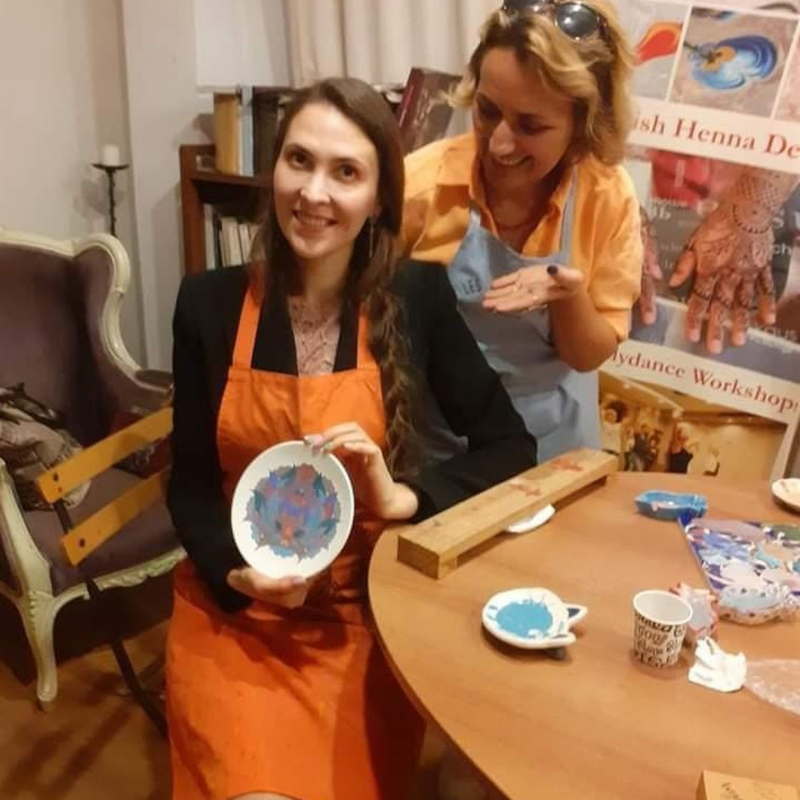 Master Class “Traditional Ottoman Ceramic Painting” in Istanbul