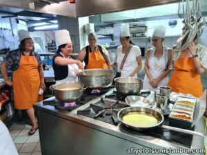 Turkish ottoman cooking class workshop sultanahmet istanbul