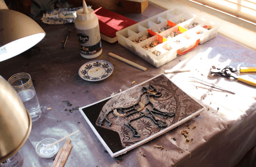 Unleash Your Inner Artist: A Visit to the Turkish Mosaic Workshop at Les Arts Turcs