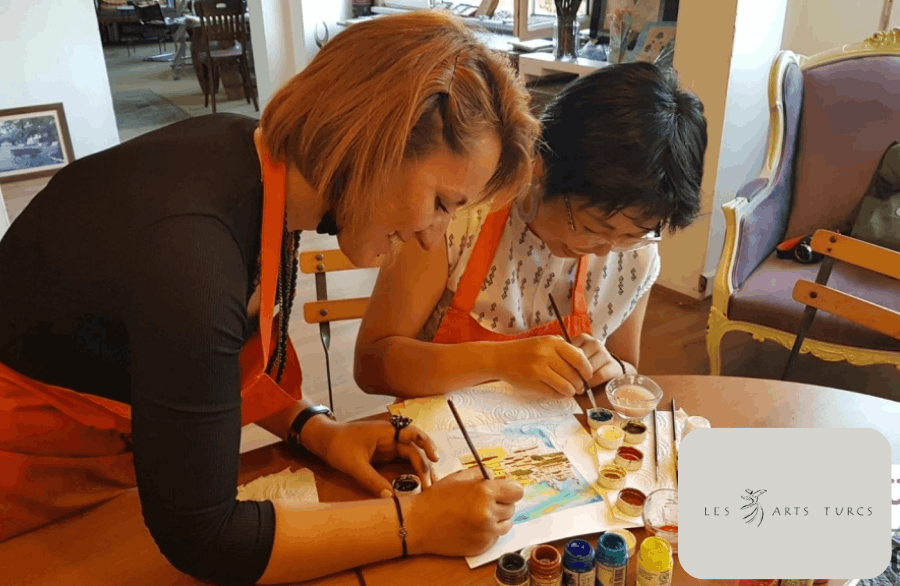 Ottoman Miniature Watercolor Paintings Workshop