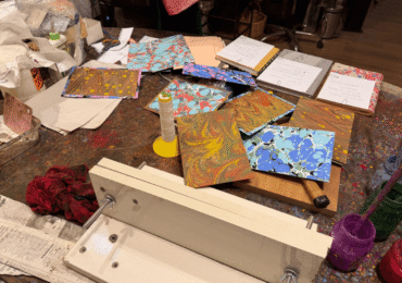 Turkish Bookbinding Workshop in Istanbul