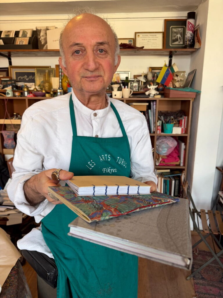 Turkish Bookbinding Workshop in Istanbul
