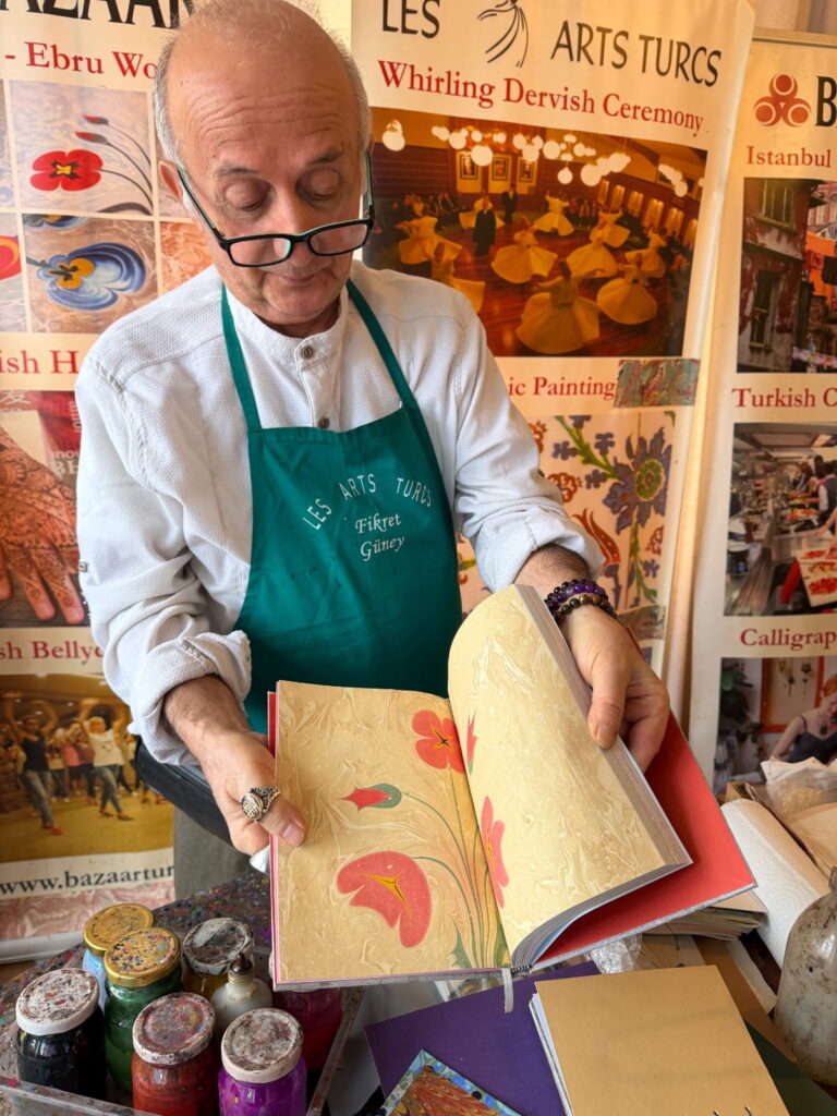 Turkish Bookbinding Workshop in Istanbul
