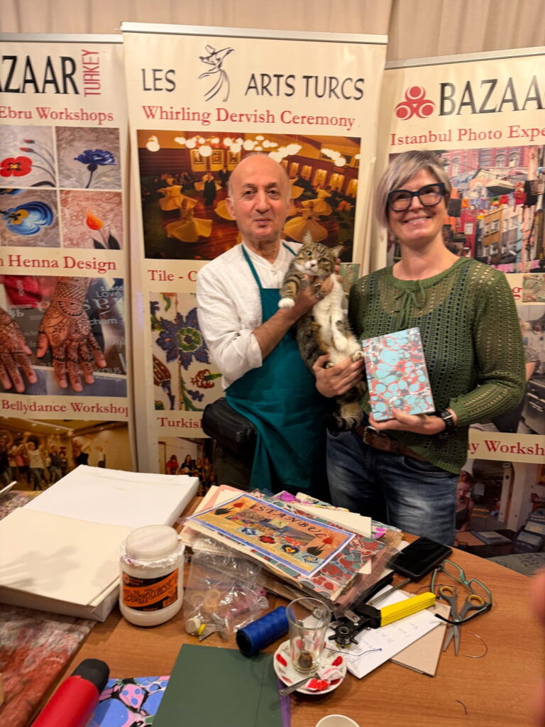 Turkish Bookbinding Workshop in Istanbul